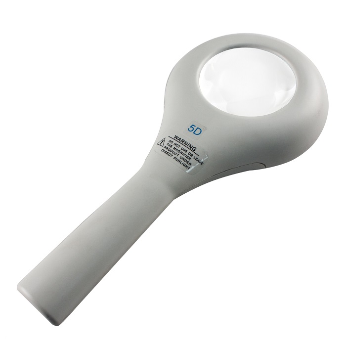 Fluorescent Hand Held Magnifier